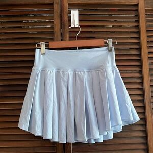 Light blue Aerie skirt with built in shorts underneath with pockets!